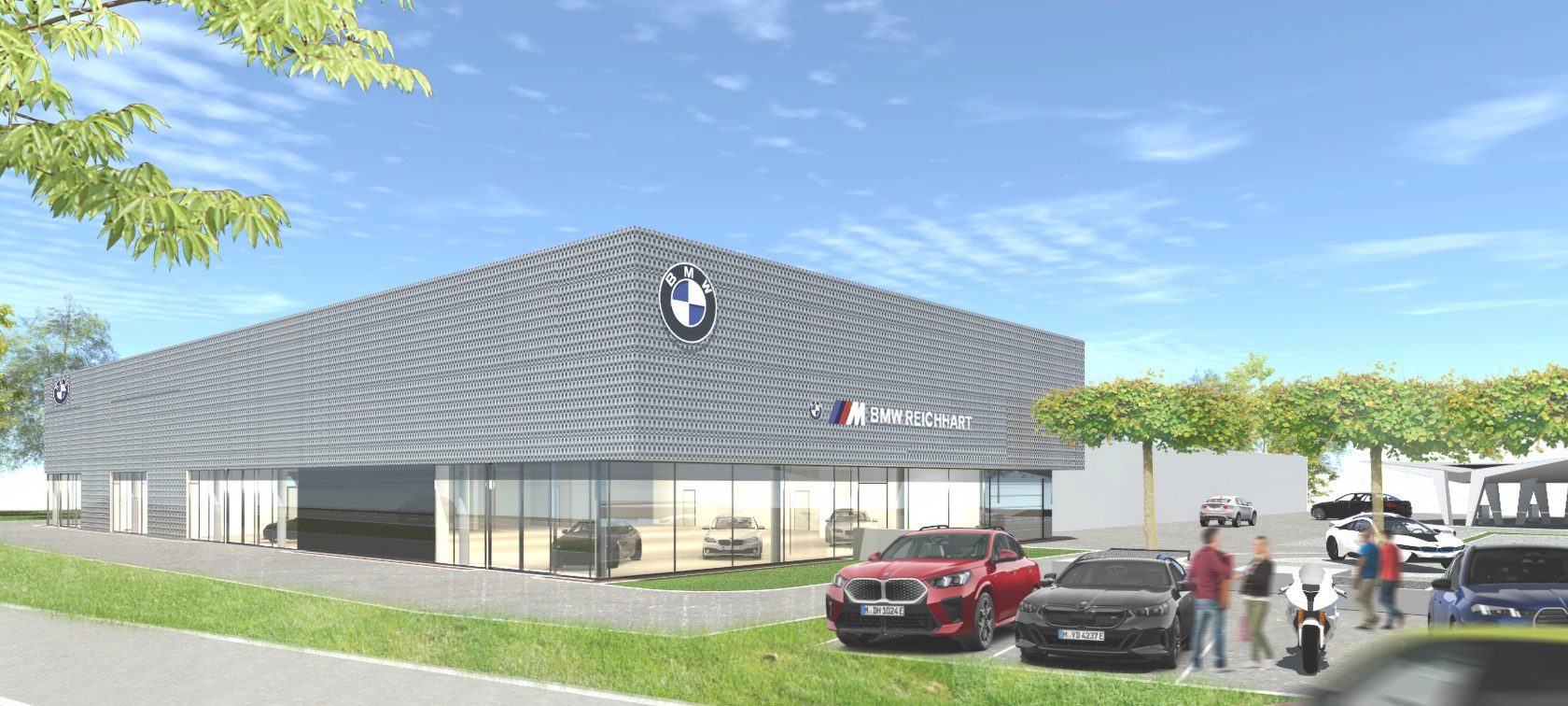 Erneuerung BMW Schauraum und Büro